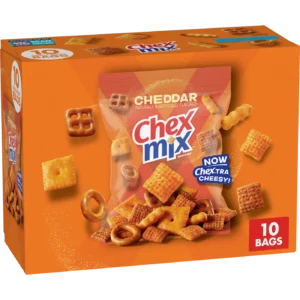 chex mix classics cheddar traditional bold 30 bags variety pack